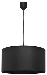 Lustră pe cablu ALBA 1xE27/15W/230V d. 40 cm neagră
