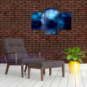 Tablou Luna deasupra mării (90x60 cm)