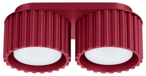 Sollux SL.1823 - Spot AURA 2xGX53/10W/230V, roșu