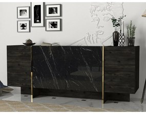 Dulap Veyron Black and Gold