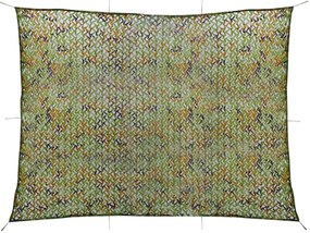 vidaXL Plasă de camuflaj cu geantă de depozitare, verde, 2x4 m