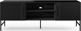 Masuta RTV RAFTT 152x55 cm, negru