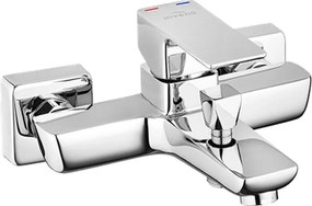 Baterie cada - dus Invena Nyks crom