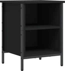 vidaXL Dulap pentru pantofi, negru, 38x35x50 cm, lemn compozit