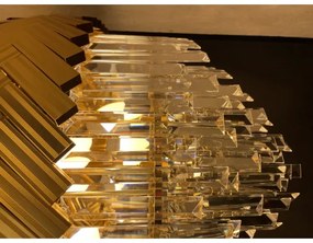 Lustră pe lanț Zuma Line 23910/9 LYON 9xE14/40W/230V auriu