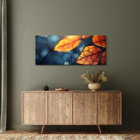 Tablou - Textura frunzelor (120x50 cm)