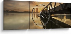 Tablou cu dig (cu ceas) (90x30 cm)