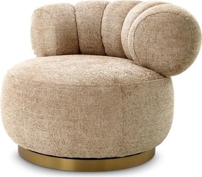 Fotoliu pivotant design elegant LUX Phedra, Lyssa sand