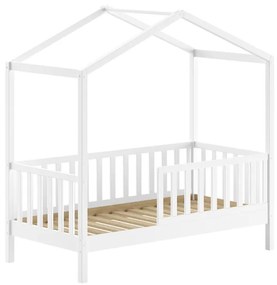 Pat copii Vipack PENTRU COPII MICI DALLAS 70 X 140 CM ALB