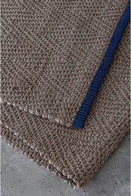 Covor tip traversă maro din iută 70x150 cm Notes – Mette Ditmer Denmark