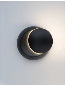 Aplica LED ambientala, ajustabila ODIN neagra NVL-910162