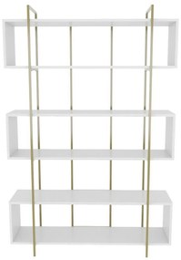 Biblioteca Bruti White and Gold