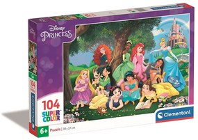 Prințesele Disney Nature Puzzle de 104 piese Clementoni