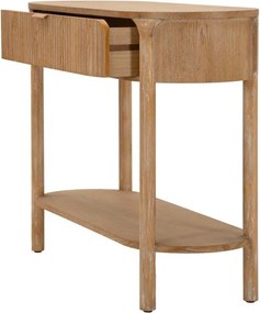 Masă consolă în culoare naturală din lemn de brad 40x110 cm Gothenburg – Mauro Ferretti