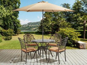 Set mobilier de grădină Salerno (maro) . 1076329
