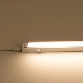Lampă LED sub dulap, 7,5 W, 230 V, 55,6 cm, albă