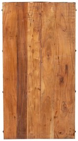 Dulap vinotecă în culoare naturală din lemn reciclat număr sticle 8, 60x115 cm Kaveri – Interia Home &amp; Living