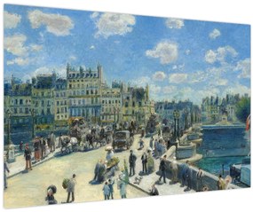 Tablou - Auguste Renoir, Pont Neuf, Paris, reproducere (90x60 cm)