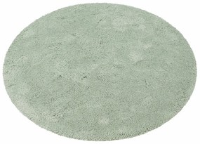 Covor shaggy Desner, verde, rotund, 140 cm