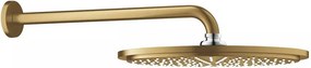 Palarie si brat de dus Grohe Rainshower Cosmopolitan 310 auriu periat Cool Sunrise 1 functie