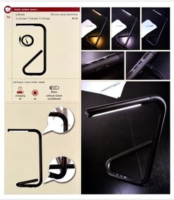 Paulmann 95424 - Lampă de birou LED 4,5W cu touch, dimabilă, FLEXLINK 5V/USB neg