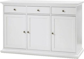 Comoda PARIS 77824, alb, PAL infoliat, 144x46x92 cm