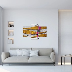 Tablou cu abstracție (90x60 cm)