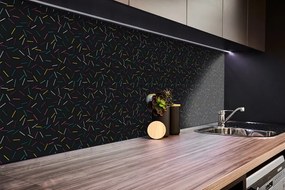 Panou decorativ pvc Linii colorate decorative