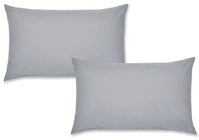 Fețe de pernă 2 buc. din bumbac percale 75x50 cm Easy Iron Percale – Catherine Lansfield