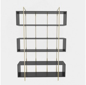 Raft Brutus (antracit + auriu) . 1101439