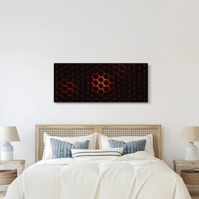 Tablou cu sârmă (120x50 cm)