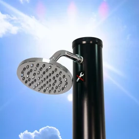 Jurhan Duș solar DELFINA, 20 l, negru