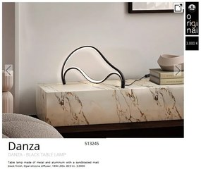 Veioza LED/ Lampa de masa design modern decorativ Danza