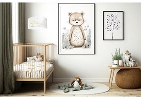 Lustră pe cablu pentru copii SWEET DREAMS 1xE27/60W/230V d. 30 cm