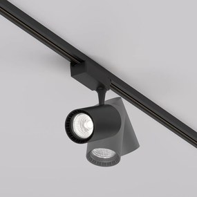 Spot LED, accesoriu pentru sinele monofazate Unity, Vuoro negru 26W 4000K