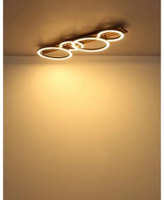 Plafonieră LED Globo 67353D4 TISHA LED/30W/230V 3000K 30x86 cm