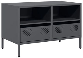 851318 vidaXL Dulap TV, antracit, 68x39x43,5 cm, oțel laminat la rece