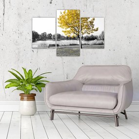 Tablou - relaxare în parc (90x60 cm)