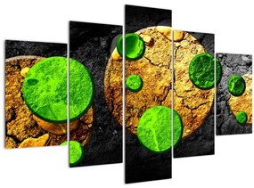 Tablou abstract - Bilă (150x105 cm)