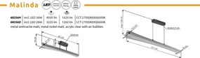 Lampadar LED design modern MALINDA