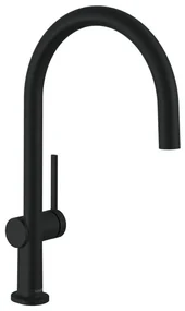 Baterie bucatarie Hansgrohe Talis M54 220, negru mat - 72804670