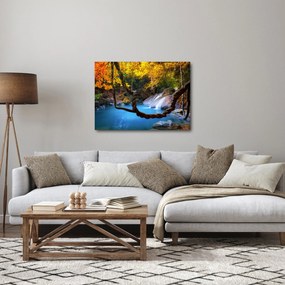 Tablou - Cascade din Asia (70x50 cm)