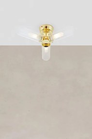 Markslöjd 109238 - Plafonieră aplicată pentru baie RIMINI 3xG9/20W/230V IP44 alamă