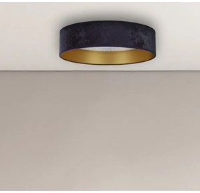 Plafonieră LED VELVET STAR LED/24W/230V d. 40 cm  albastră/aurie Brilagi