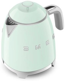 Ceainic electric verde deschis din oțel inoxidabil 800 ml Retro Style – SMEG