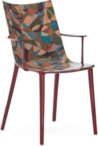 Scaun HHH „Impresie grafică”, variantă multiplă - Kartell Culoare: Vin / lac