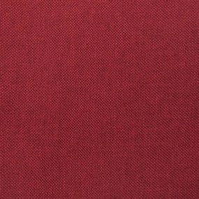 Scaun de birou pivotant, rosu vin, material textil 1, Bordo