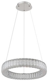 Lustră LED dimabilă pe cablu Globo 67162-50 MUCKY LED/50W/230V d. 50 cm + telecomandă