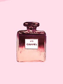 Ilustrație Chanel No.5 pink, Finlay & Noa