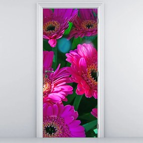 Fototapet pentru ușă - Flori (95x205cm)